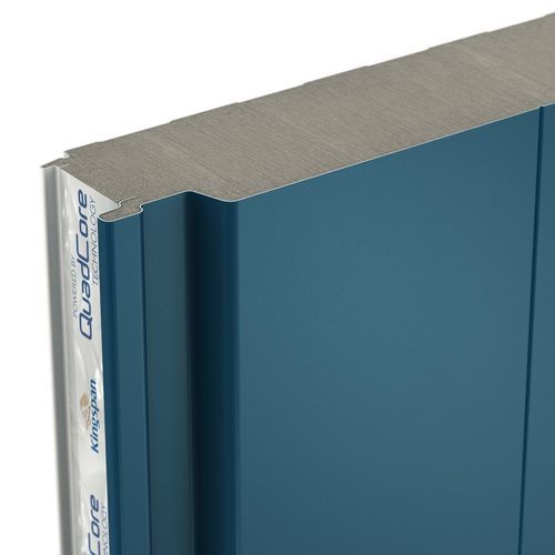 Pannello sandwich per muro - QuadCore Evolution - Kingspan Insulation - anima in poliisocianurato PIR / leggero / ignifugo