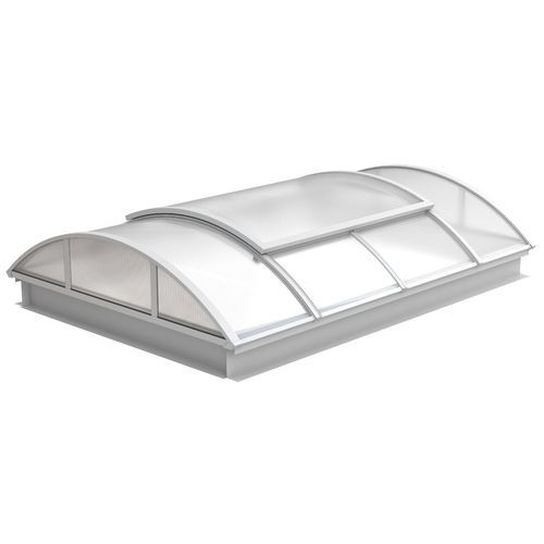 Lucernario per tetto - ARCADE ROOFLIGHT - Kingspan Insulation - per costruzioni industriali / per l’estrazione di fumo e calore / in policarbonato