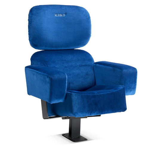 Poltrona per cinema in tessuto - OTTOMAN - kleslo - contract / nera / blu