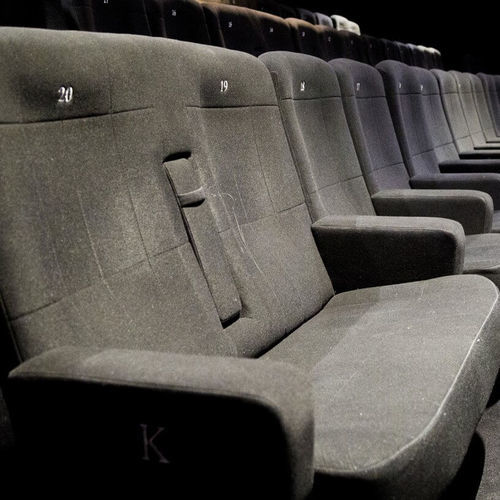 Poltrona per cinema in tessuto - LOVE  - kleslo - in polipropilene / contract / rossa