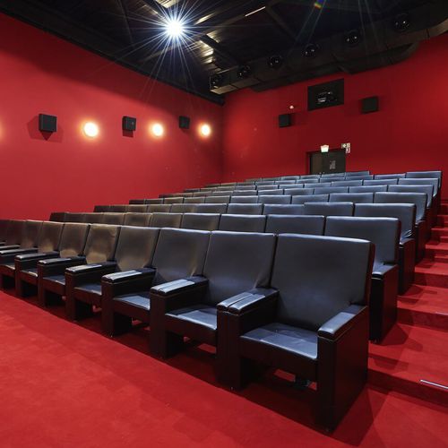 Poltrona per cinema in tessuto - KLASSE - kleslo - in metallo / in polipropilene / contract