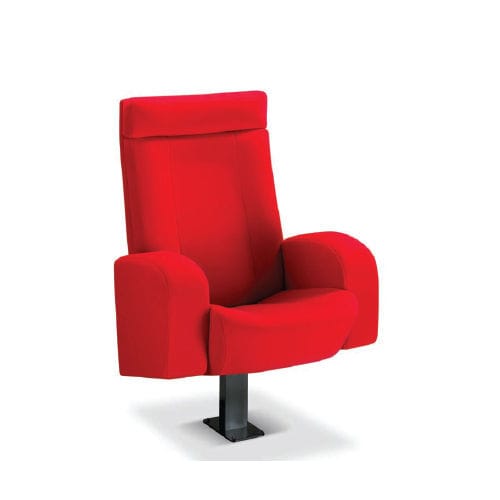 Poltrona per cinema in metallo - FK>10 - kleslo - in polipropilene / in poliestere / contract
