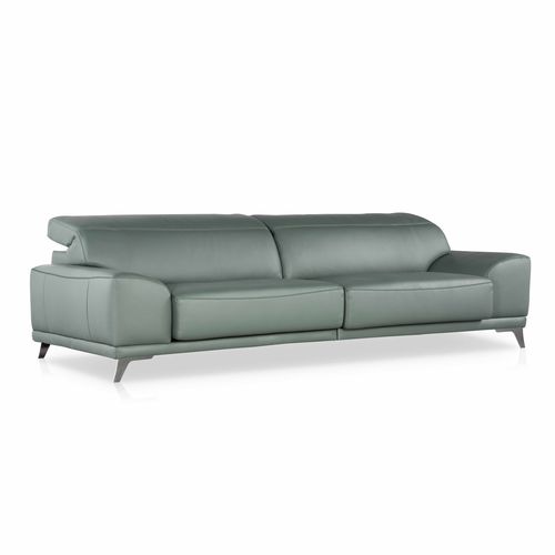 Divano contemporaneo - TIMOR - Gamamobel - in pelle / con schienale reclinabile / ergonomico