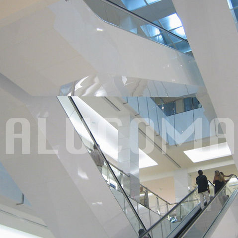 Pannello decorativo di rivestimento - ALUCOMAT® MIRROR - ALUCOMAT | JSN - da parete / per interni / composito