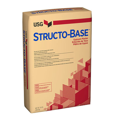 Intonaco di protezione - STRUCTO-BASE® - USG - di sgrossatura / da interno / per esterni