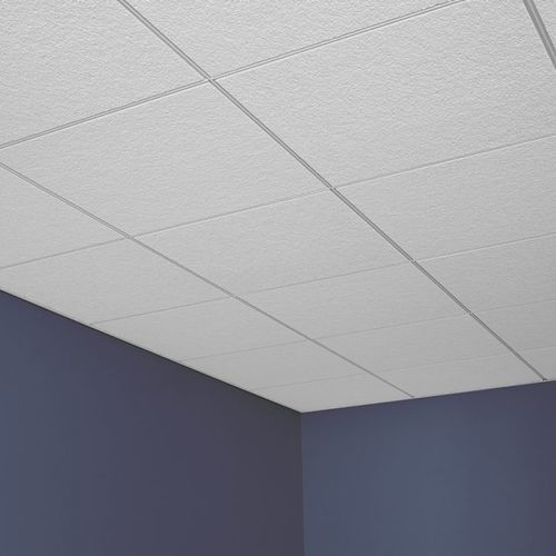 Pannello acustico per soffitto - ECLIPSE™ - USG - in fibra minerale / quadrato / rettangolare