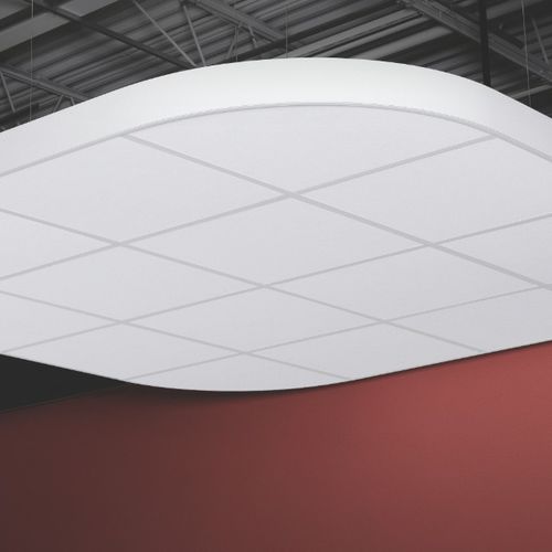 Pannello Acustico Per Soffitto Compositions Clouds Usg Per Controsoffitto In Metallo