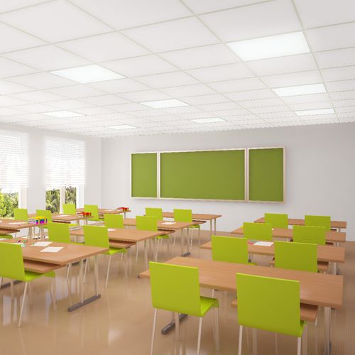 Pannello acustico per soffitto - ORION™ 60 - USG - in fibra minerale / quadrato / rettangolare