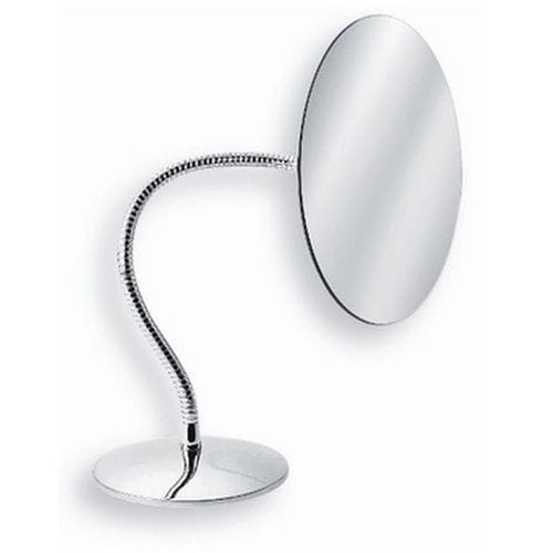 Specchio da bagno da appoggio - MEVEDO 5592 - Ws Bath Collections - contemporaneo / rotondo / in metallo