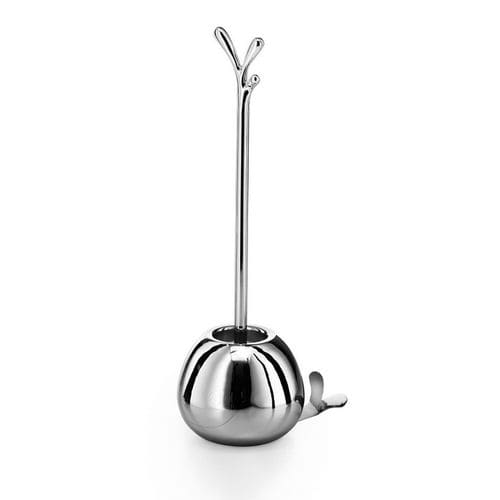 Scopino per WC in acciaio inossidabile - SKOATI - Ws Bath Collections - da pavimento