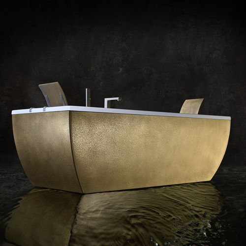 Vasca da bagno da appoggio - KALI - Ws Bath Collections - ad uso professionale / in acrilico / in metallo