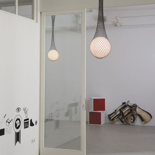 Lampada a sospensione - NETWORK - Formagenda - in vetro / in fibre sintetiche / design originale