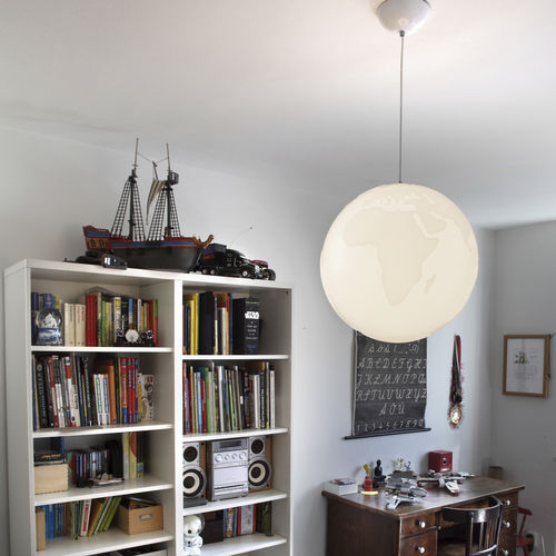 Lampada a sospensione - PLANET EARTH - Formagenda - in metallo / in poliuretano / contemporanea