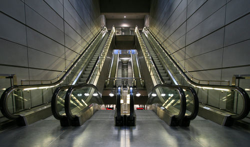 Corrimano in metallo - SAFERAIL™ - EHC Global - con trattamento antimicrobico / per scala mobile