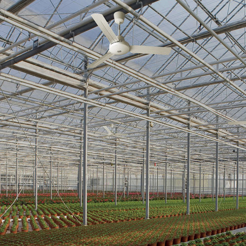 Ventilatore da soffitto industriale - NORDIK INTERNATIONAL PLUS - Vortice - in metallo