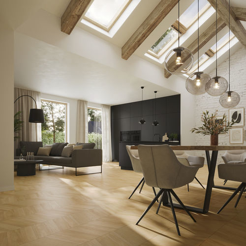 Pavimento laminato in legno - COAST - Swiss Krono / GRAND selection - aspetto legno / per uso residenziale