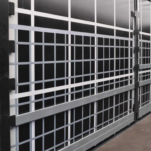 Membrana tessile in acciaio - TARPSECURE - Saint Clair Textiles - in PES / per facciate / per parete