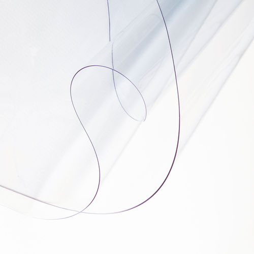 Membrana tessile in PVC - DICRISTAL 75 PLUS - Saint Clair Textiles - per finestra / ad alta resistenza / trasparente