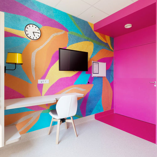 Membrana tessile in poliestere - JET TEX DECO - Saint Clair Textiles - in tela spalmata / per interni / per muro
