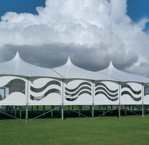 Membrana tessile in PES - LAC 650 SL - Saint Clair Textiles - rivestita di PVC / per copertura / per porta