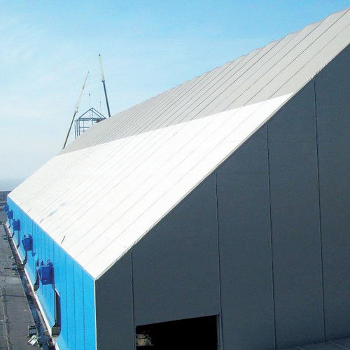 Membrana tessile in PES - LAC 920 - Saint Clair Textiles - rivestita di PVC / per tensostruttura / per tetti