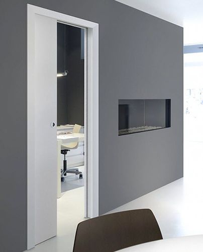 Controtelaio per porta scorrevole - BRICK WALL : SINGLE OPENING - Fibrotubi