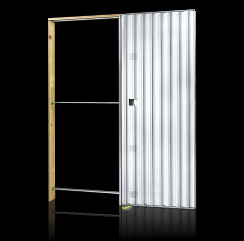 Controtelaio per porta scorrevole - LIGHT PLASTERBOARD WALL : SINGLE OPENING - Fibrotubi