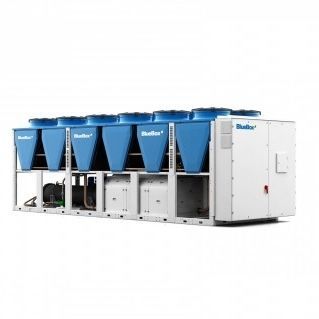 Gruppo refrigeratore a condensazione ad aria - KAPPA SKY - Blue Box Group - a pavimento / compatto / industriale