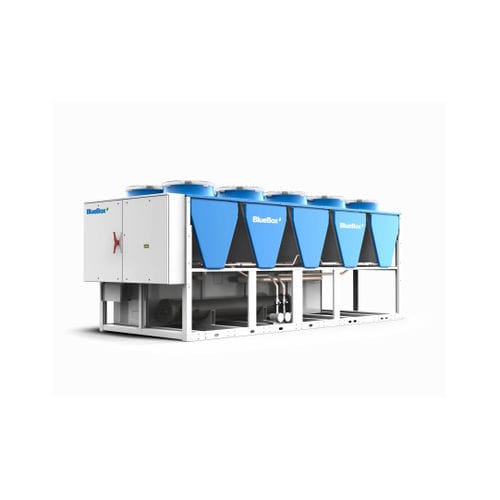 Gruppo refrigeratore a condensazione ad aria - KAPPA SKY LGW - Blue Box Group - a pavimento / compatto / industriale