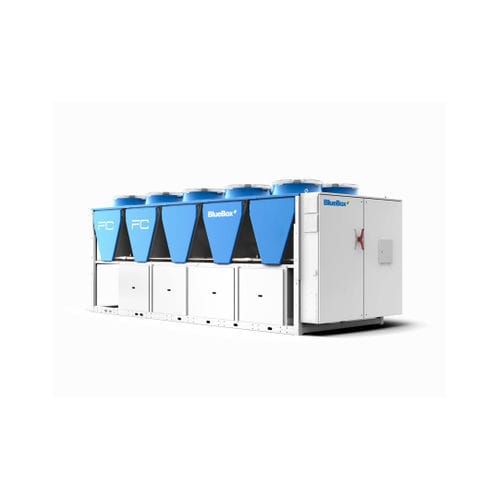 Gruppo refrigeratore a condensazione ad aria - KAPPA REV FC - Blue Box Group - a pavimento / free cooling / industriale