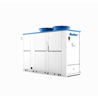 Gruppo refrigeratore a condensazione ad aria - ZETA SKY - Blue Box Group - a pavimento / compatto / industriale