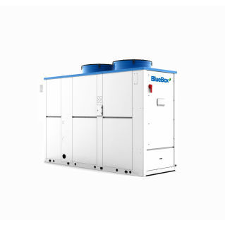 Gruppo refrigeratore a condensazione ad aria - TETRIS SKY R7 - Blue Box Group - a pavimento / compatto / industriale