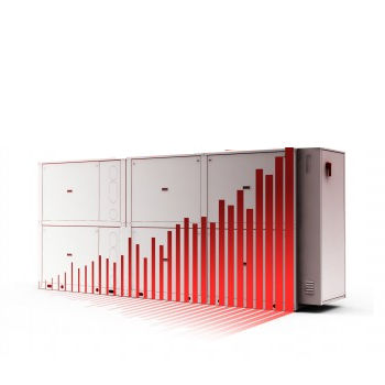 Pompa di calore acqua-acqua - TETRIS W REV OH TB - Blue Box Group - residenziale / professionale / industriale