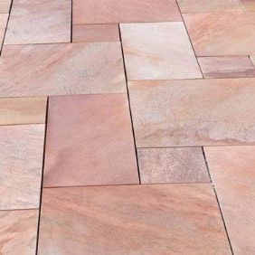Pavé in granito - BRASIL / ROSA PORRINO - CREA STONE - in quarzite / da esterno / da interno