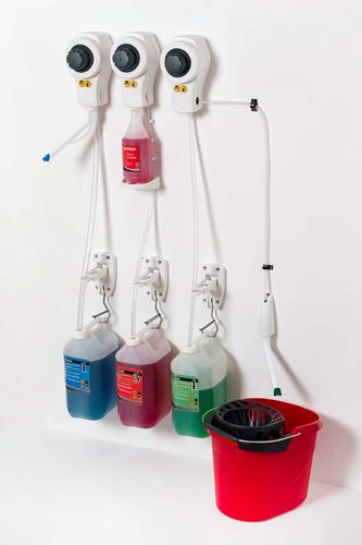 Sistema di dosaggio contract - ECOSHOT - BRIGHTWELL DISPENSERS - manuale / per prodotti chimici