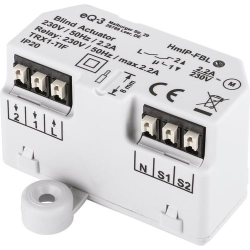 Attuatore di commutazione per sistema domotico - HmIP-FBL - Homematic IP by eQ-3 - da incasso / per uso residenziale / contract