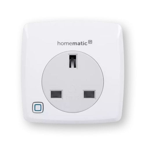 Presa di corrente - HmIP-PDT-UK - Homematic IP by eQ-3 - da parete / non incassato / contemporanea