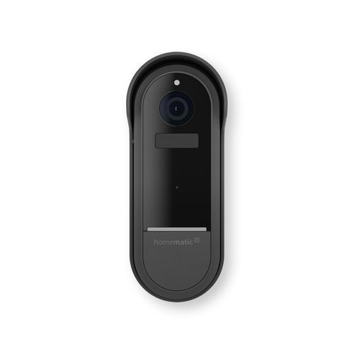 Videocitofono nero - DOORBELL - Homematic IP by eQ-3 - residenziale / da parete / da esterno