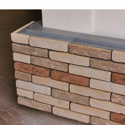 Mattone faccia a vista in terracotta - TERRACOAT® - PICA - da esterno / da incollare / contemporaneo