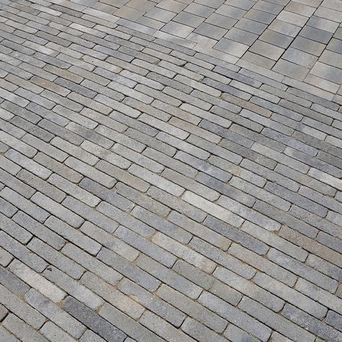 Pavé in calcestruzzo - ISHI® TERANA - Breinco - da esterno / per strade / testurizzato