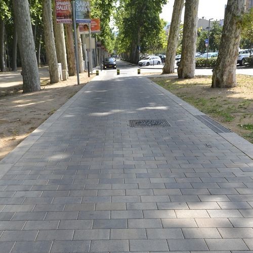 Pavé in calcestruzzo - VS5® - Breinco - da esterno / per strade / aspetto pietra