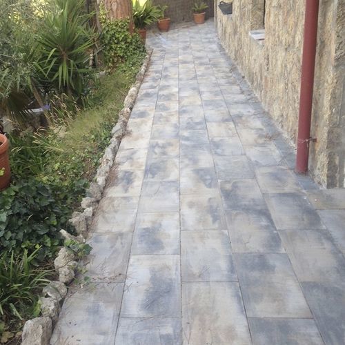 Lastricato in calcestruzzo - ISHI® LLOSA VULCANO - Breinco - da esterno / da giardino / per ingresso