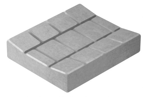 Canaletta a doppia pendenza - CAP840I - GLS Prefabricados - pavimentata / in calcestruzzo / per spazio pubblico