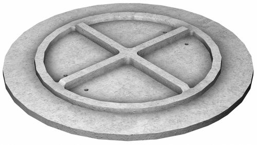 Chiusino in calcestruzzo - TACO60100H2 - GLS Prefabricados - rotondo / prefabbricato