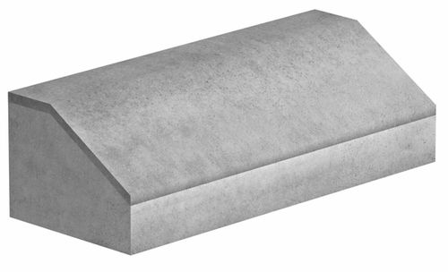 Rampa carrabile per marciapiede - BORE820 - GLS Prefabricados - in calcestruzzo / lineare