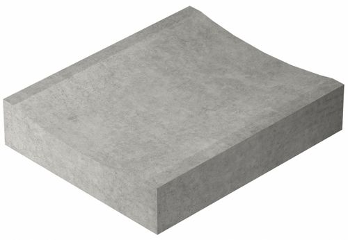 Canaletta a doppia pendenza - CAP840L - GLS Prefabricados - pavimentata / in calcestruzzo / per spazio pubblico