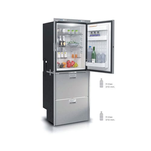 Frigorifero combinato a cassetti - DW360 OCX2 DTX - VITRIFRIGO - per uso residenziale / a posa libera / con congelatore basso