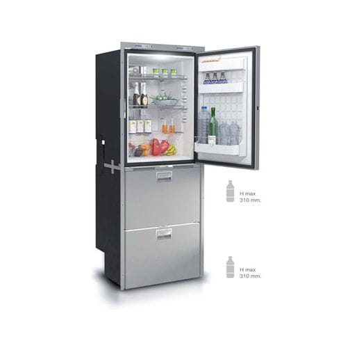 Frigorifero combinato a cassetti - DW360 OCX2 BTX IM - VITRIFRIGO - per uso residenziale / a posa libera / con congelatore basso