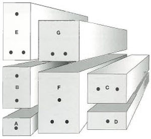 Architrave in calcestruzzo - Thomas Armstrong - in cemento precompresso / portante