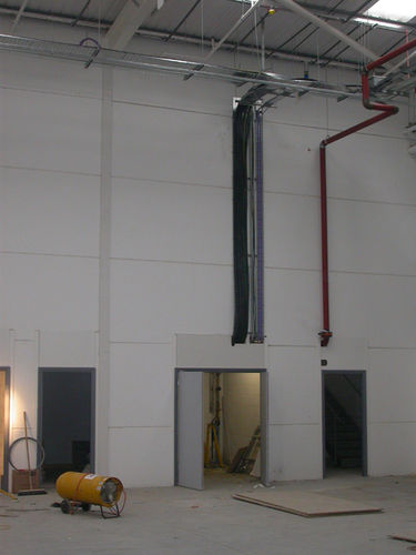 Muro in cemento armato - Thomas Armstrong - prefabbricato / tagliafuoco